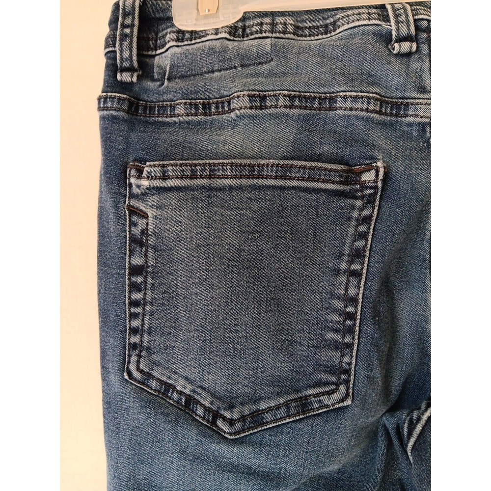 The Perfect Jean NYC Skinny Fit Jeans Stretch Denim Mens 31x30 Blue Pants Cotton - Picture 9 of 16